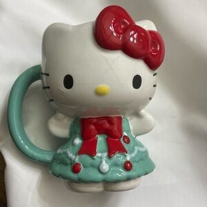 Sanrio hello kitty Christmas 22oz coffee mug/ full body